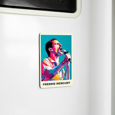 Bezaubernde Souvenir-Magnete – Feiern Sie England-Erinnerungen – Freddie Mercury
