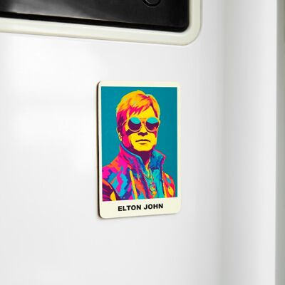 Bezaubernde Souvenir-Magnete – Feiern Sie England-Erinnerungen – Elton John