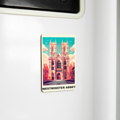Charming Souvenir Magnets - Celebrate England Memories - Westminster Abbey