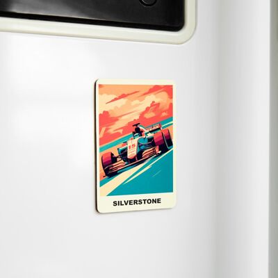 Charming Souvenir Magnets - Celebrate England Memories - Silverstone #2