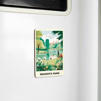 Bezaubernde Souvenir-Magnete – Feiern Sie England-Erinnerungen – Regents Park