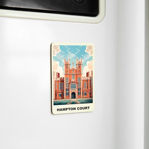 Charming Souvenir Magnets - Celebrate England Memories - Hampton Court