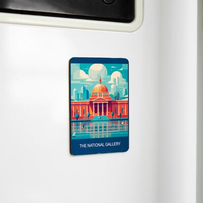 Charming Souvenir Magnets - Celebrate England Memories - The National Gallery