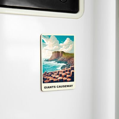 Charming Souvenir Magnets - Celebrate England Memories - Giant's Causeway