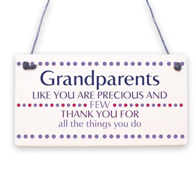 Targa fatta a mano per i regali dei nonni per il compleanno di nonna, nonno, nonno, nonno, Natale