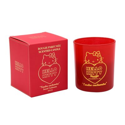 Hello Kitty Candles Glass Cashmere cream 100g