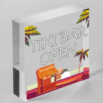 Tiki – panneau ouvert de Bar, nouveauté, panneau suspendu pour la maison, le jardin, le Bar à Cocktail, sac non inclus 6