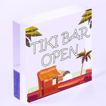 Tiki – panneau ouvert de Bar, nouveauté, panneau suspendu pour la maison, le jardin, le Bar à Cocktail, sac non inclus 7
