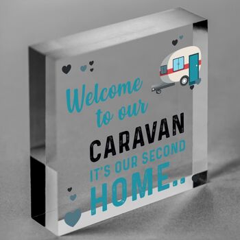 Panneau de bienvenue pour caravane, cadeaux de caravane, accessoires de caravane, Plaque de porte de décoration intérieure, sac non inclus 6