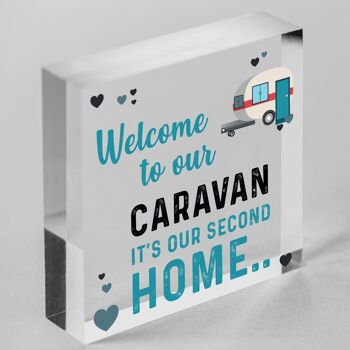 Panneau de bienvenue pour caravane, cadeaux de caravane, accessoires de caravane, Plaque de porte de décoration intérieure, sac non inclus 7