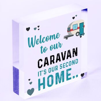 Panneau de bienvenue pour caravane, cadeaux de caravane, accessoires de caravane, Plaque de porte de décoration intérieure, sac non inclus 8