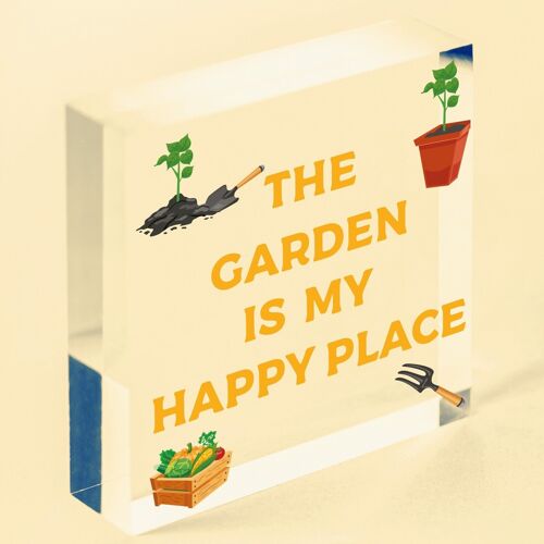 Novelty Garden Sign Gift For Gardeners Mum Nan Home Decor Garden Shed Plaque - Bag Not Included