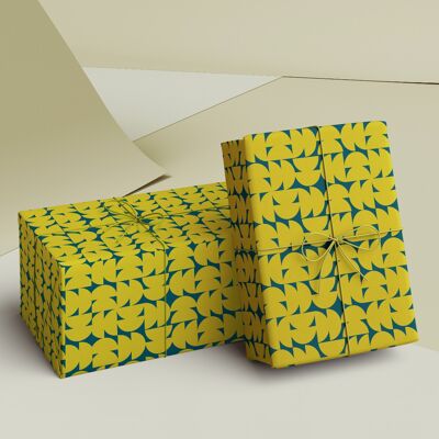 Geometric Gift Wrap | Gift Wrap Sheet | Wrapping Paper | Craft Paper