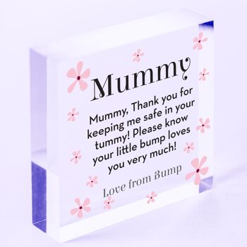Cadeaux personnalisés Je t'aime de Bump Mum To Be Cadeaux pour ses cadeaux de grossesse - Sac inclus 3