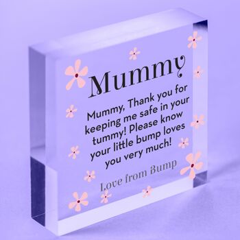 Cadeaux personnalisés Je t'aime de Bump Mum To Be Cadeaux pour ses cadeaux de grossesse - Sac inclus 5
