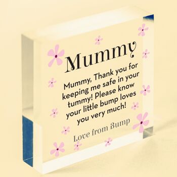 Cadeaux personnalisés Je t'aime de Bump Mum To Be Cadeaux pour ses cadeaux de grossesse - Sac inclus 7