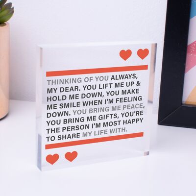 Personalised Me and You Gifts for Him Her Boyfriend Lockdown Love Birds Gifts - Bag Not Included