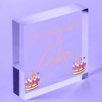 Seulement ici pour le gâteau accessoire de mariage nouveauté Plaque suspendue signe décoration cadeau-sac inclus 2