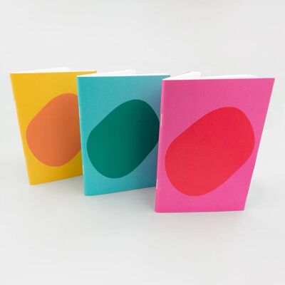 Pocket Thoughts - A6 Plain Notebook__Pink