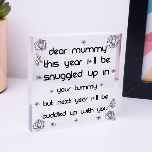 Mummy To Be Decorations Baby Shower Gifts For Mum Friend Gift Heart From Bump - Bag Included