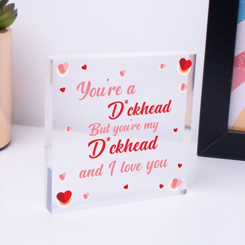 Funny Valentines Gift For Your Boyfriend Girlfriend Anniversary Gift For Husband - Bag Included