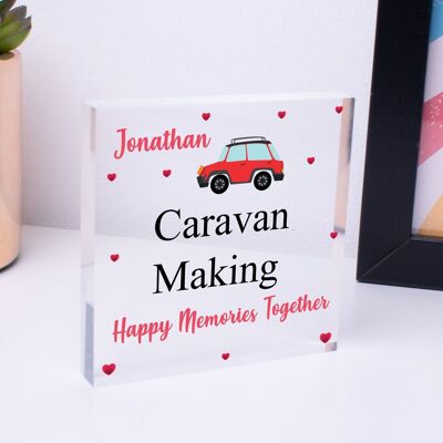 Cartel de inicio para caravana, cartel colgante personalizado, cartel de caravana, regalo de Navidad, bolsa no incluida