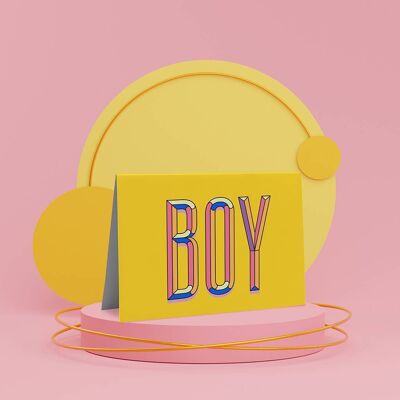 Boy Card | New Baby Card | Newborn Card | Baby Girl Card