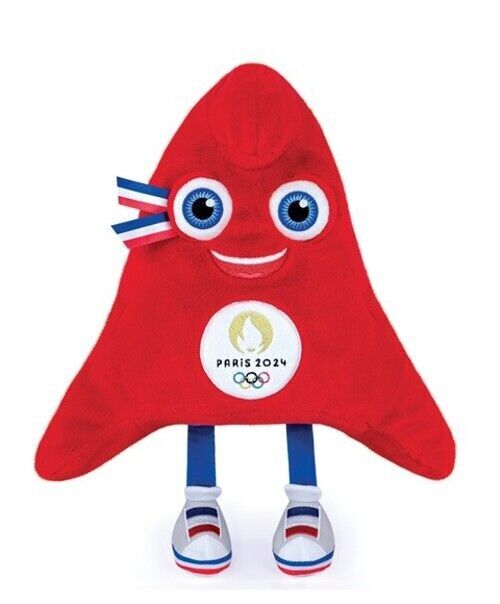 Peluche Mascotte Officielle Jeux Olympiques Paris 2024 - 38 cm sachet