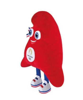 Peluche Mascotte Officielle Jeux Olympiques Paris 2024 - 38 cm sachet 5