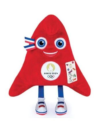 Peluche Mascotte Officielle Jeux Olympiques Paris 2024 - 38 cm sachet 7