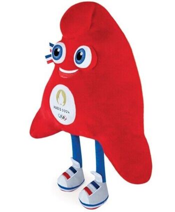 Peluche Mascotte Officielle Jeux Olympiques Paris 2024 - 50 cm 5