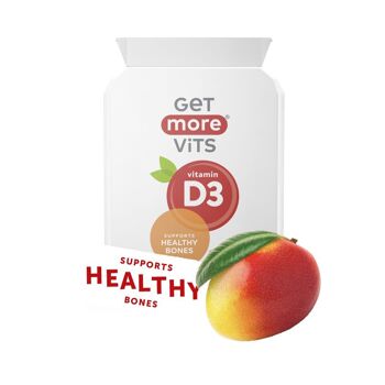 Suppléments de vitamine D3 90 comprimés quotidiens 3