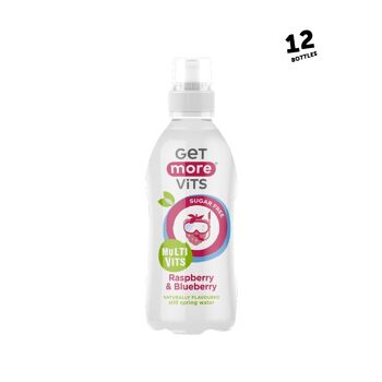 Pack de 12 Boissons Multivits Enfant Framboise & Myrtille 330 ml 2