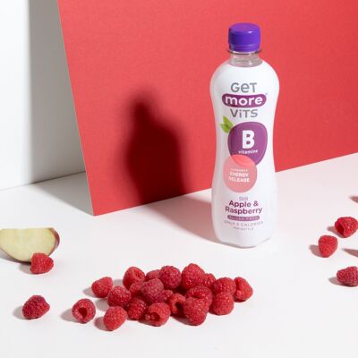 Pack of 12 Apple & Raspberry B Vits Drink 500ml