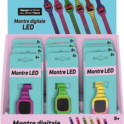 Montre Led BD - Modèle choisi aléatoirement