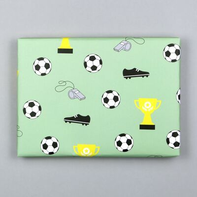 Wrapping paper football Kylian