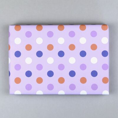 Wrapping paper dots Dora