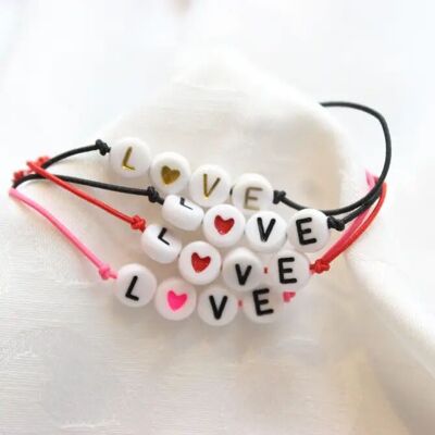 Bracelet Bulles "L♥VE"
