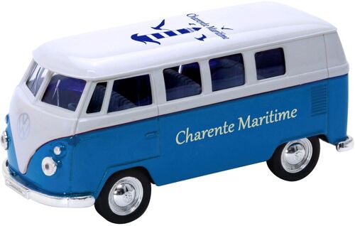 Combi Volkswagen Charente Bleu Rétrofriction