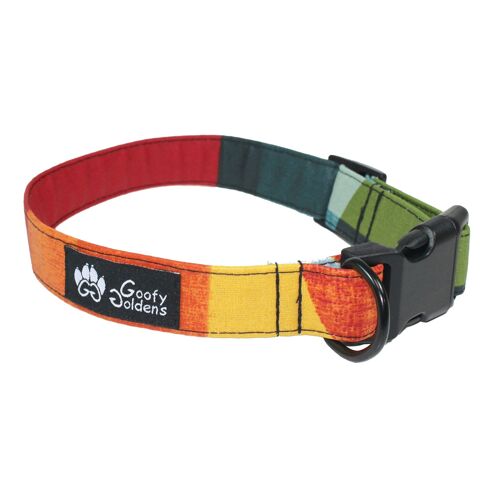 Collier tissu pour chien Summer