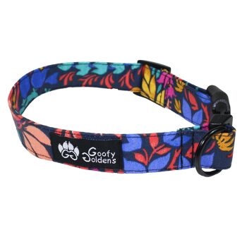 Collier tissu pour chien Envoûtant 1