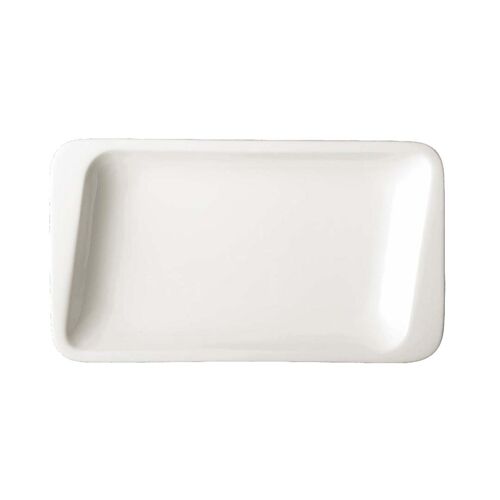 ASSIETTE DE PRESENTATION BLANCHE ANNA 30.4X17.9X2.3CM