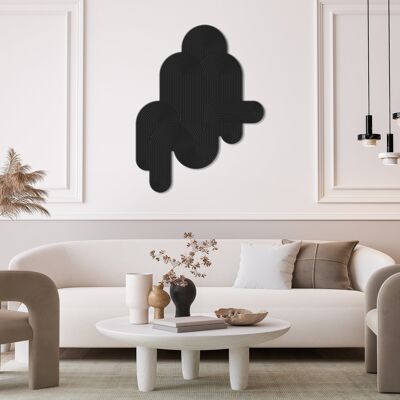 Decorazione murale in legno Totem etnico Prodotto in Francia Etico