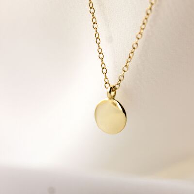 Necklace Island 925 Sterling Silver Gold plated