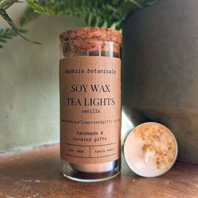 Vanilla Soy Wax Tealights