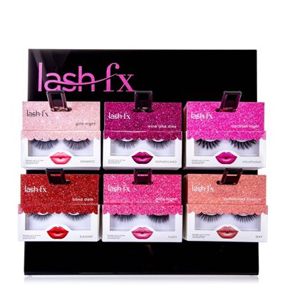 Let's Go Out Collection with Display Stand (54 lashes - 9 of each)