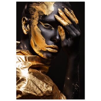 Affiche photo artistique Women Black and Gold 4 2