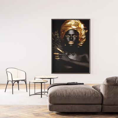 Affiche photo artistique Women Black and Gold 5