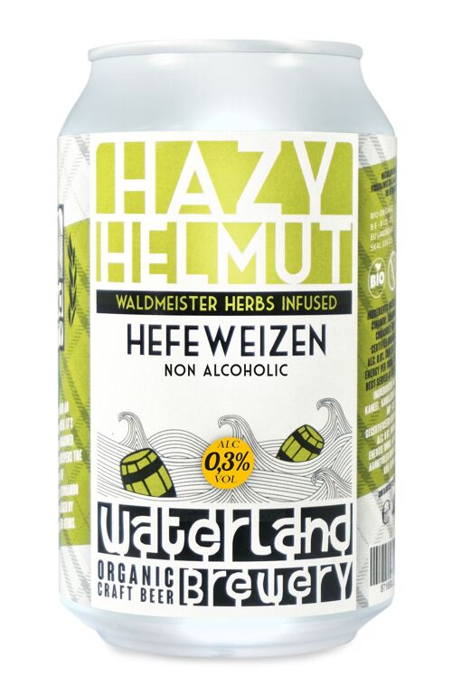 Hazy Helmut  - Non alcoholic hefeweizen 0,3% - 33CL