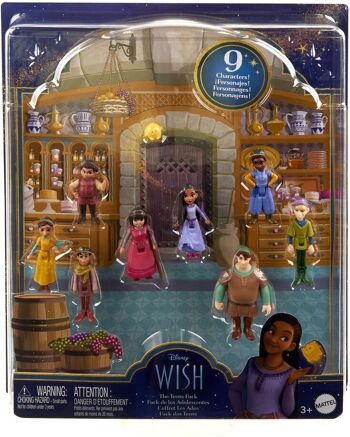 Coffret 8 Figurines Asha Wish 1